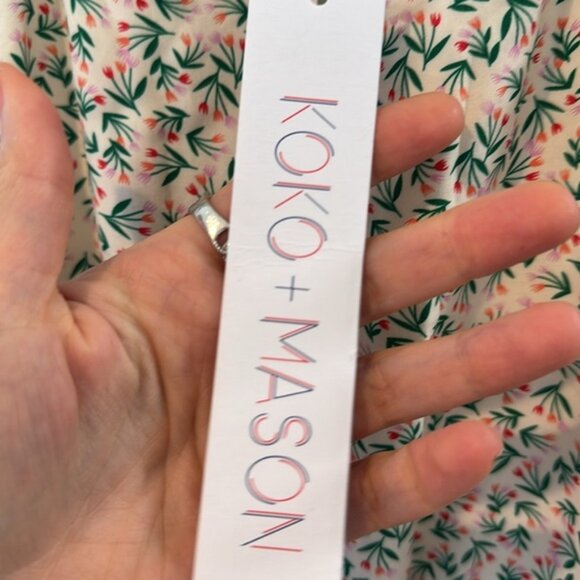 NWT Floral Sleeveless Dress - Picture 2 of 7